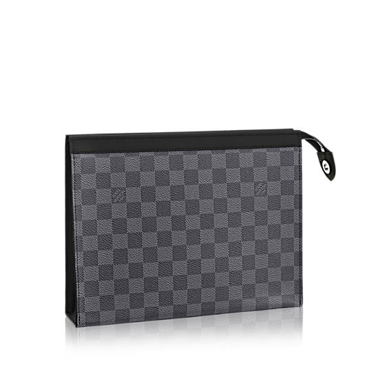 路易·威登louis vuitton lv男士手包 pochette voyage 中号手袋 男包