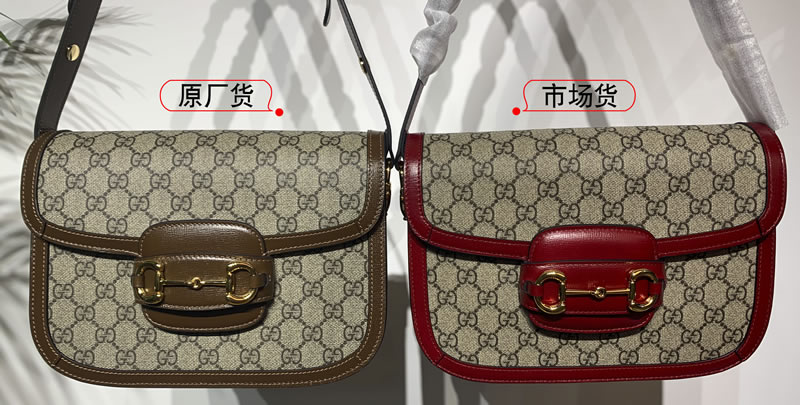 gucci官网1955马衔扣包真假对比