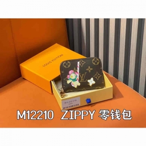 精仿一比一LV零钱包M12210红色 圣诞款 单拉链短款钱包系列 ZIPPY 零钱包Vivienne Holidays 2024系列